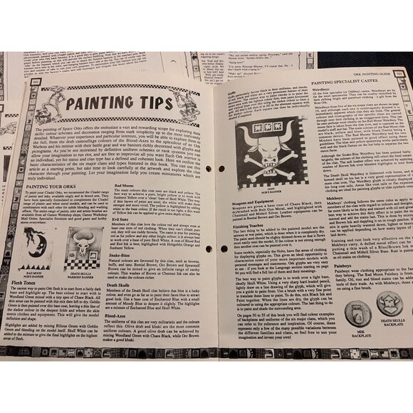 WAAARGH THE ORKS! Original 1990 Edition (not reprint) Games Workshop, 98 pages - Picture 9 of 16